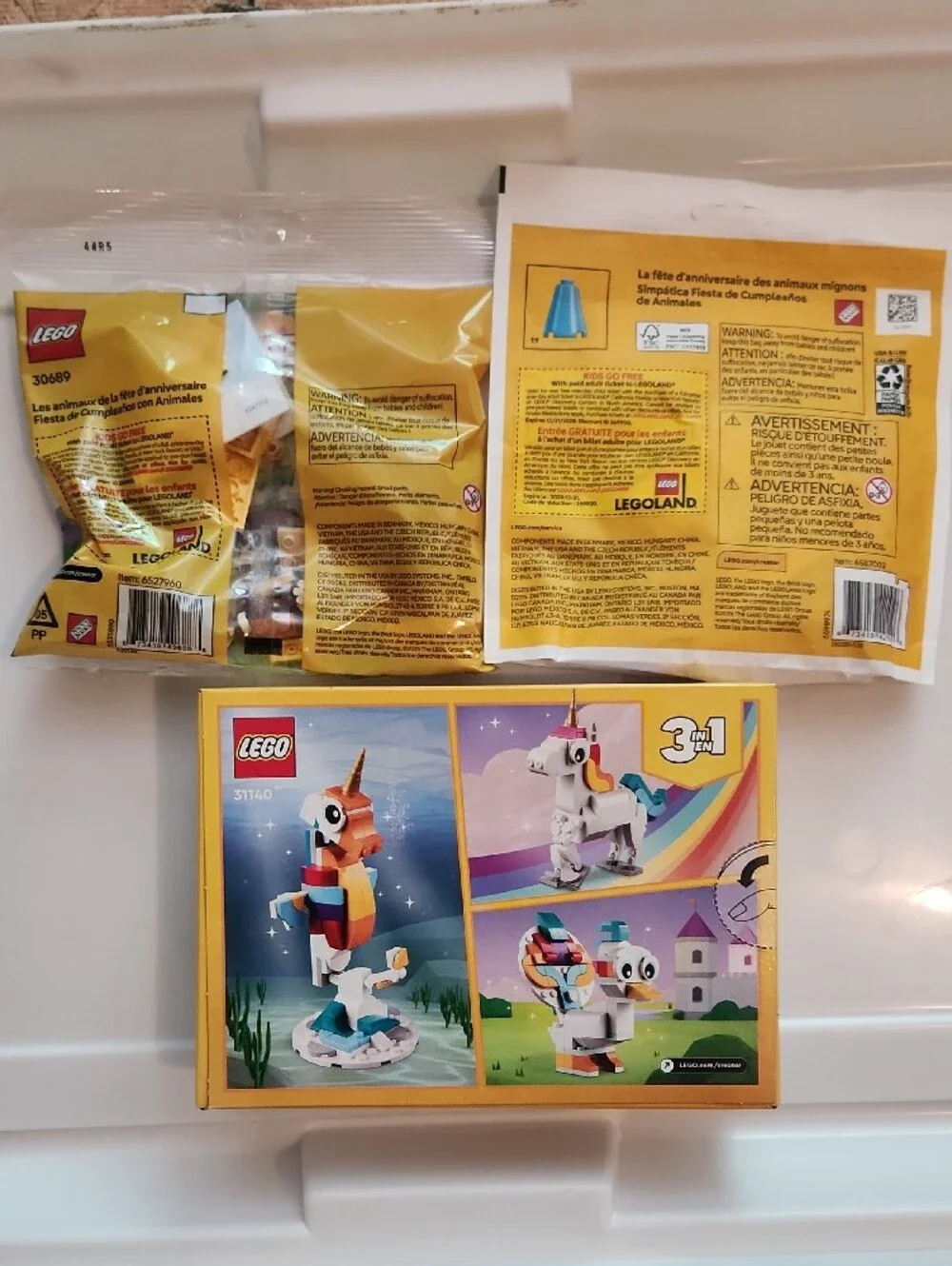 Lego Creator - 3 Sets Unopened